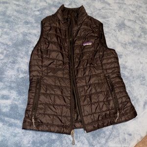 Patagonia womens black vest